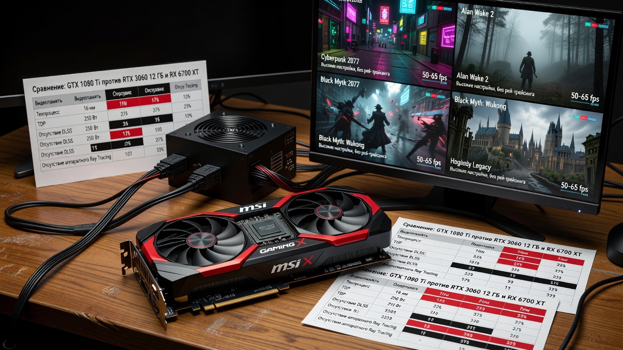 GTX 1080 Ti в 2026 году: актуальна ли карта для современных игр